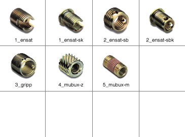 Metal İçin Insert Somunlar