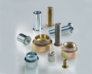 Saclar İçin Pres Çakma Somun ve Civatalar