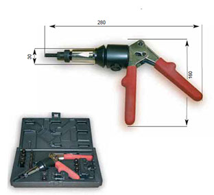 manuel somun perçin makineleri